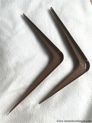 製造業者の卸売90度のブラウンの鋼鉄金属L角度の取付金具のコーナー ブラケット